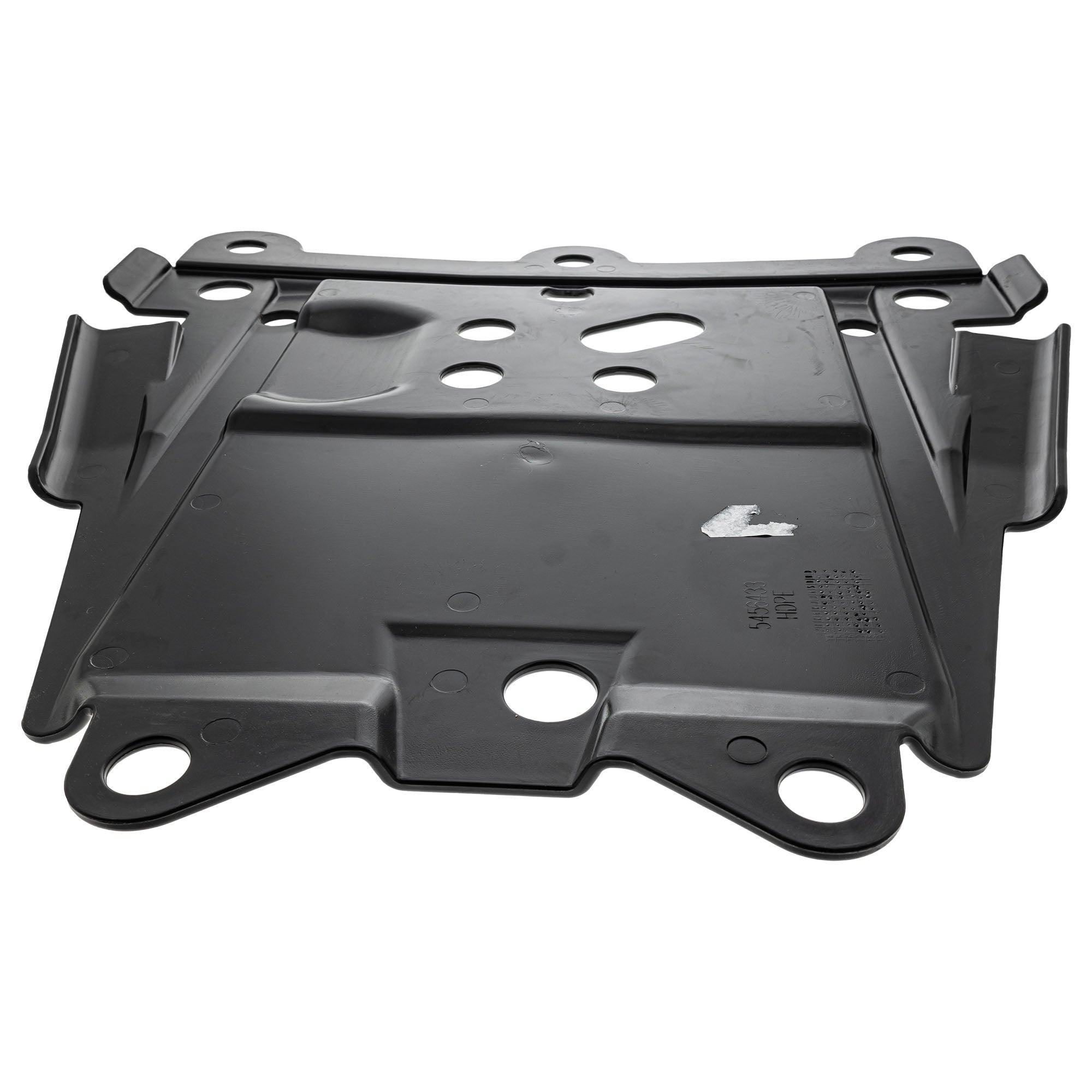 Polaris Gloss Black Rear Skid Plate 5456433-070