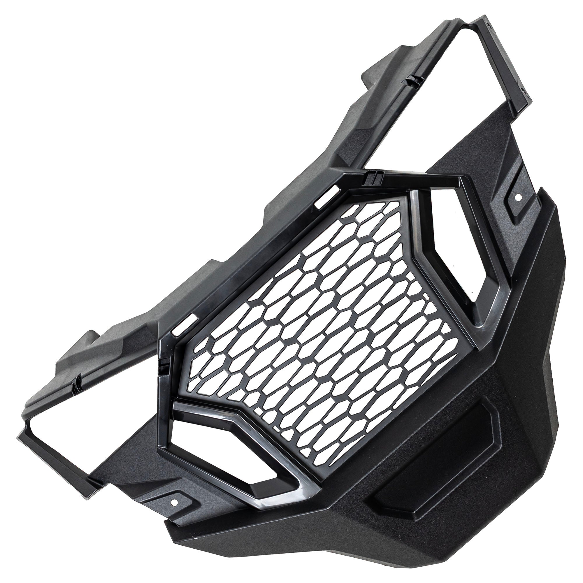 Polaris 5456767-070 Gloss Black Front Fascia RZR Troy Lee Designs 200 2021-2025