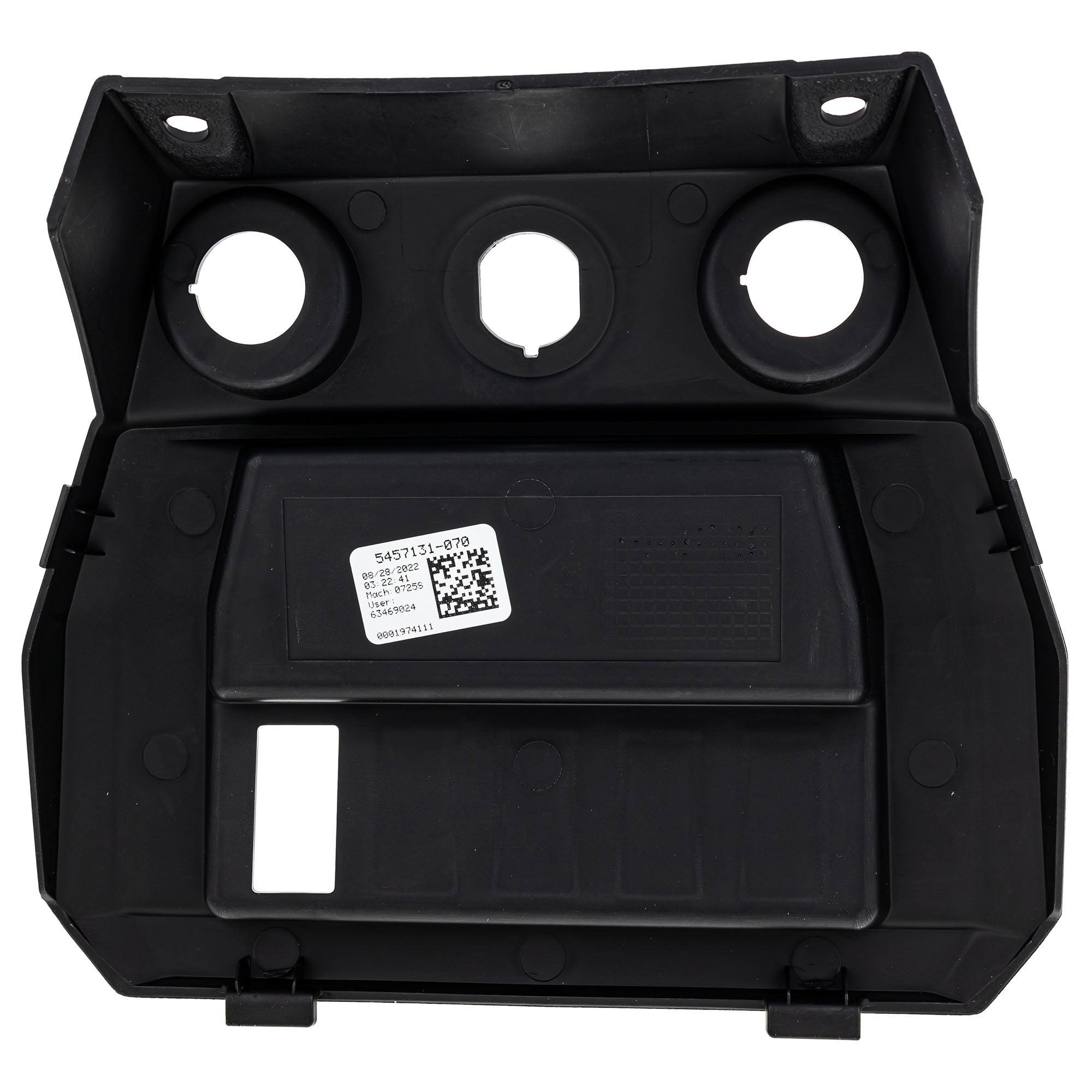 Polaris Gloss Black Controls Dash 5457131-070