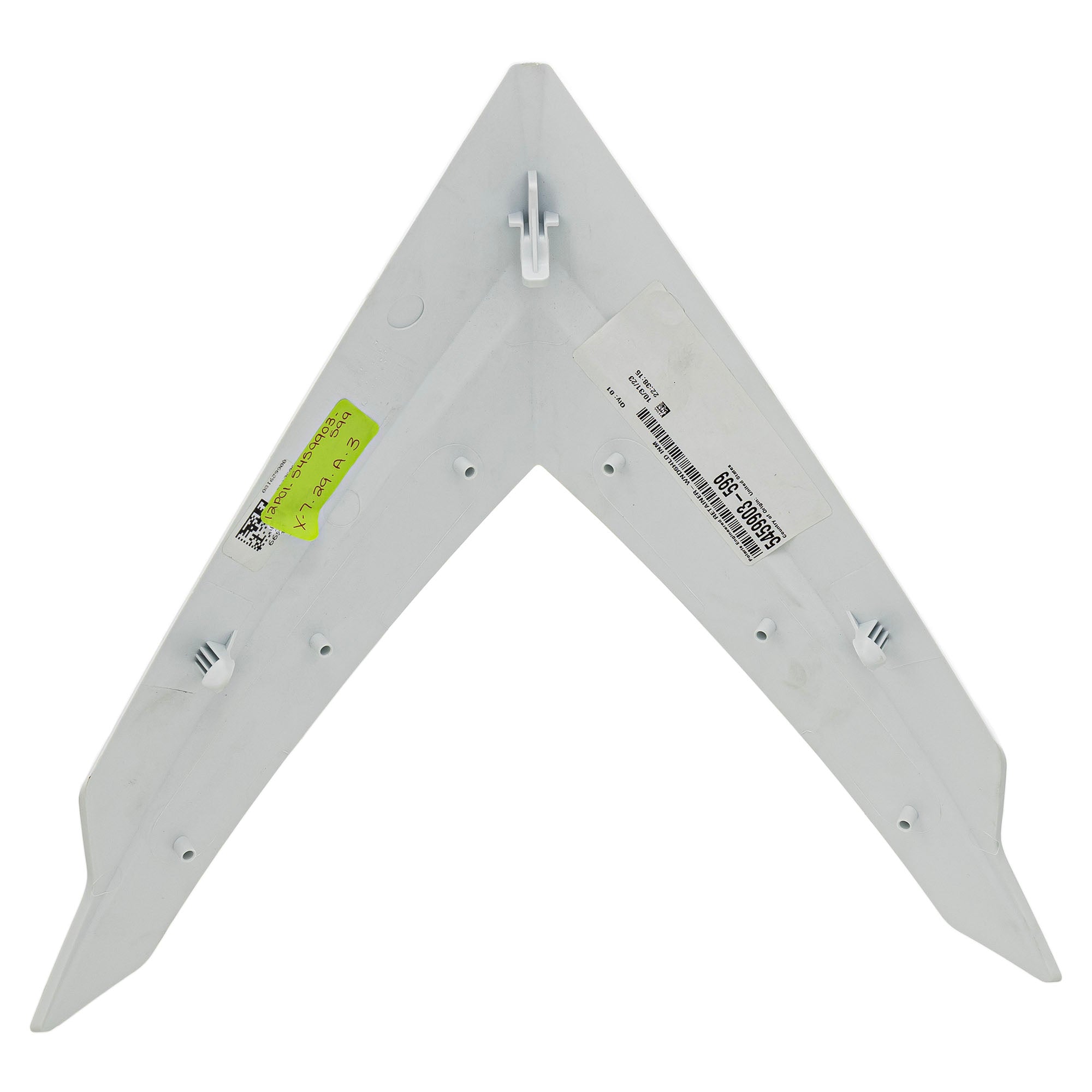 Polaris 5459903-599 Retainer-Wndshld Inmld White Lgt Switchback RMK XCR 850 650