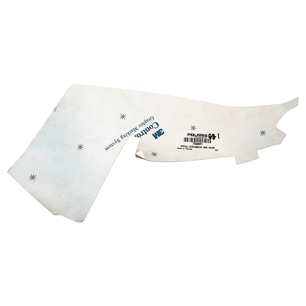Genuine OEM Polaris Decal Scrambler 7182971