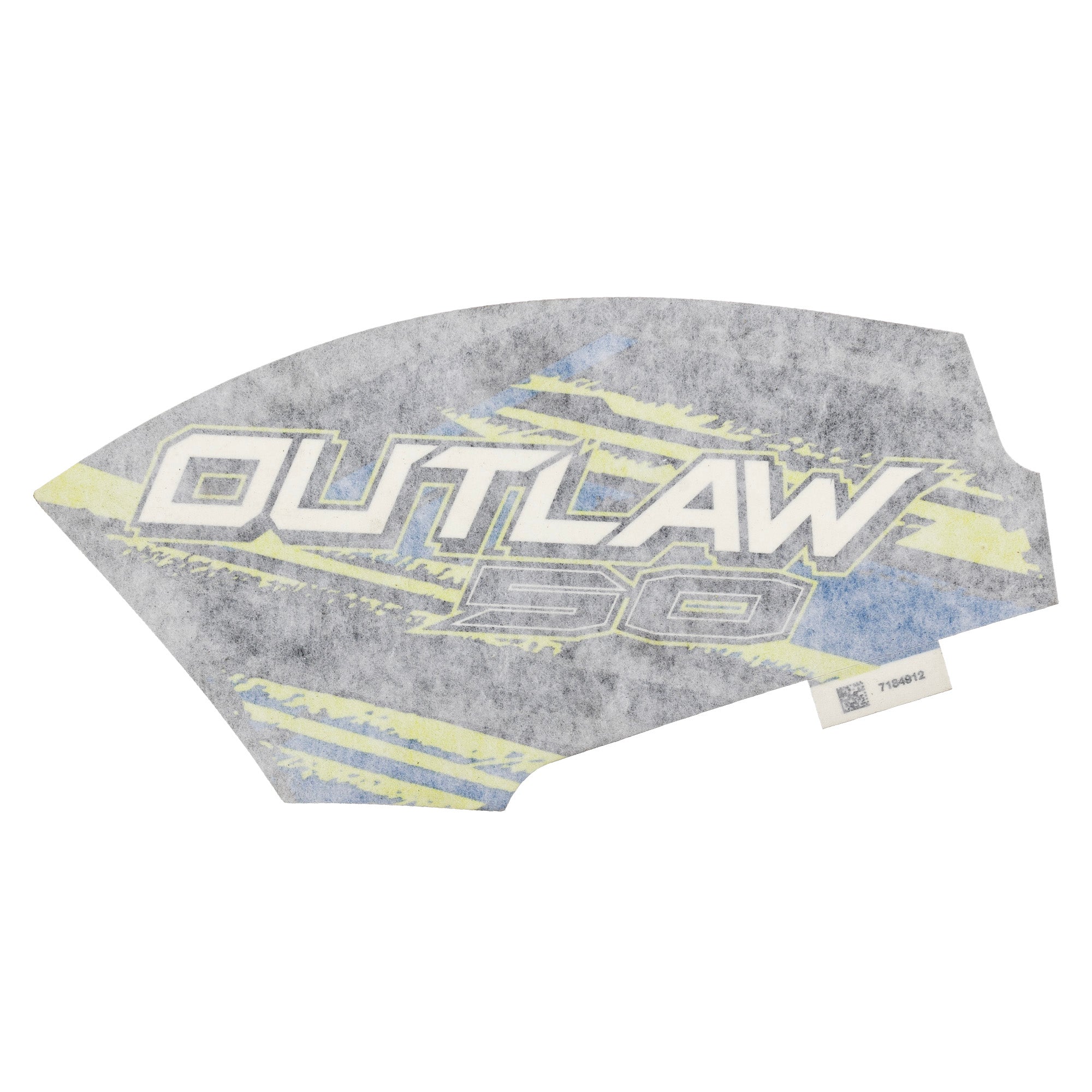Polaris 7184912 Blue Right Hand Outlaw 50 Side Decal Outlaw 50 2017-2019