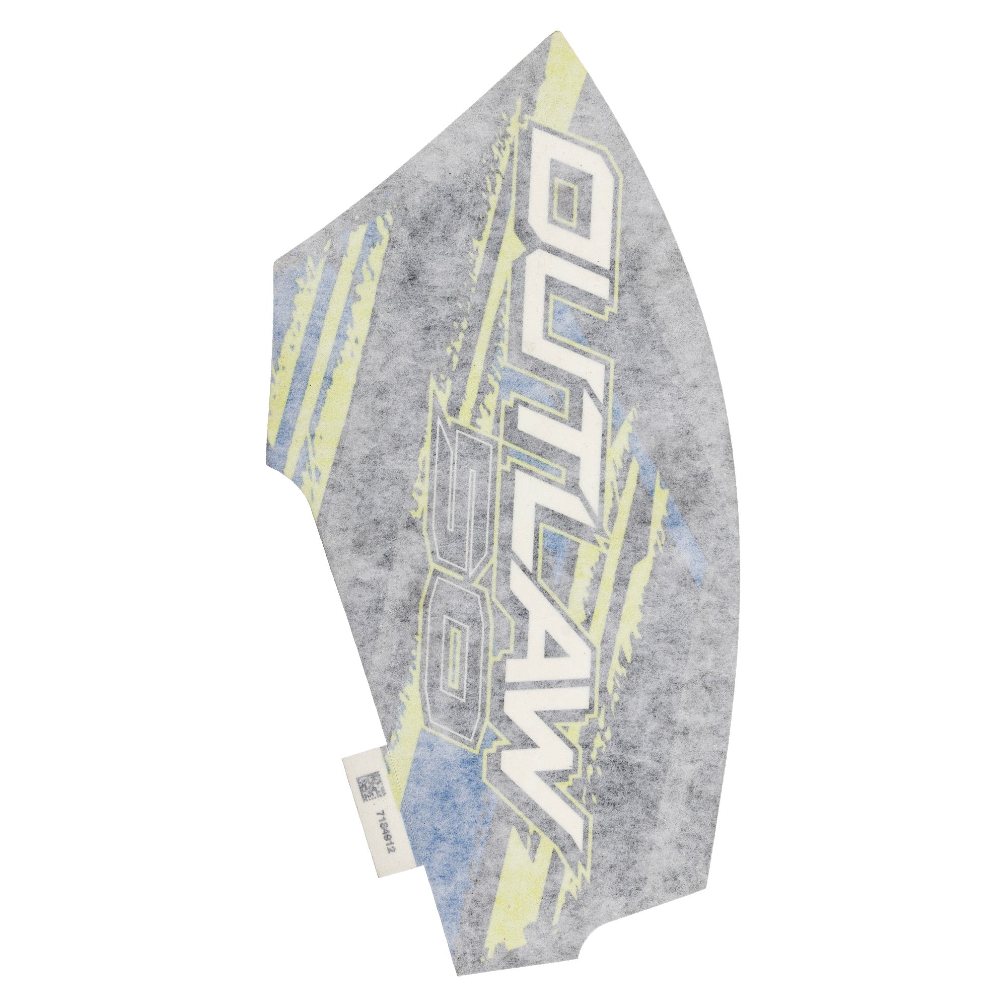 Polaris 7184912 Blue Right Hand Outlaw 50 Side Decal Outlaw 50