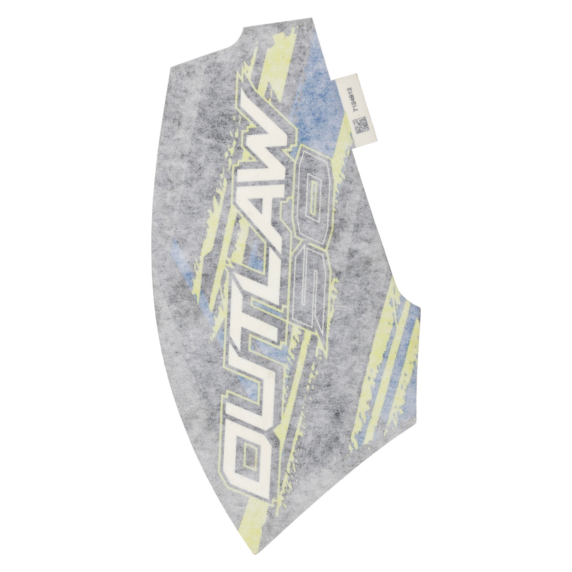 Polaris 7184912 Blue Right Hand Outlaw 50 Side Decal Outlaw 50