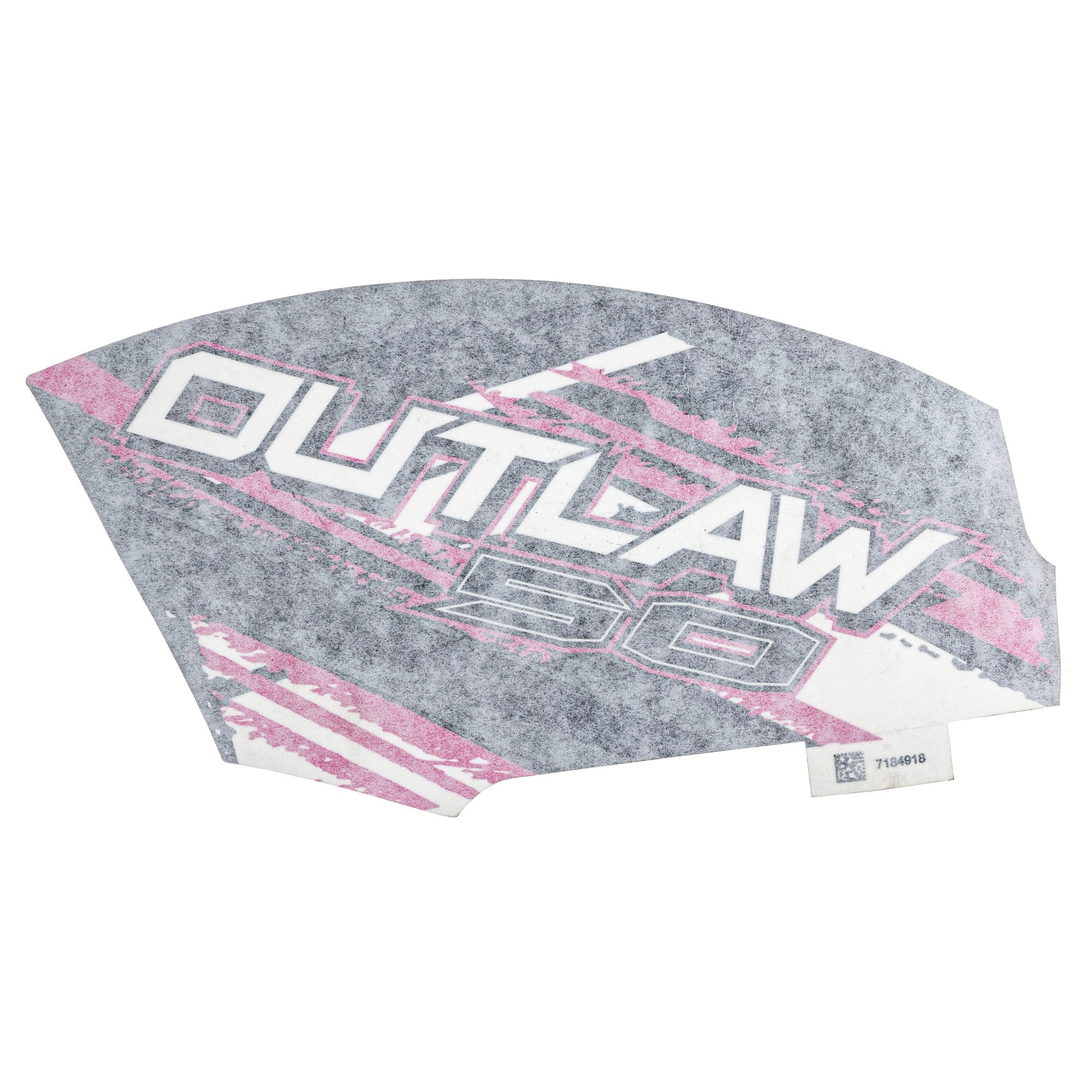 Polaris 7184918 Pink Right Hand Outlaw 50 Side Decal Outlaw 50 2017-2019