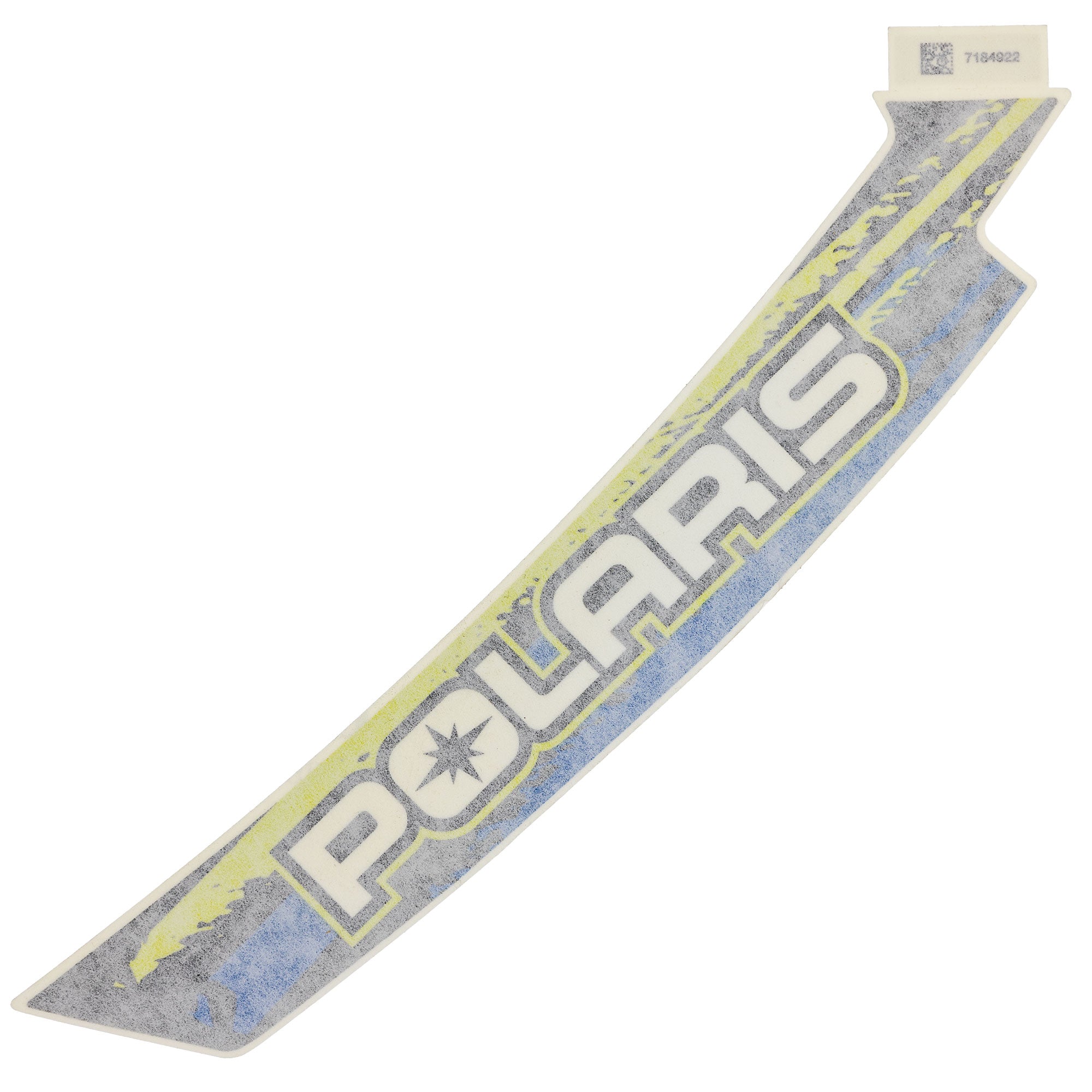 Polaris 7184922 Blue Front Right Polaris Cover Decal Outlaw 110 2017-2023