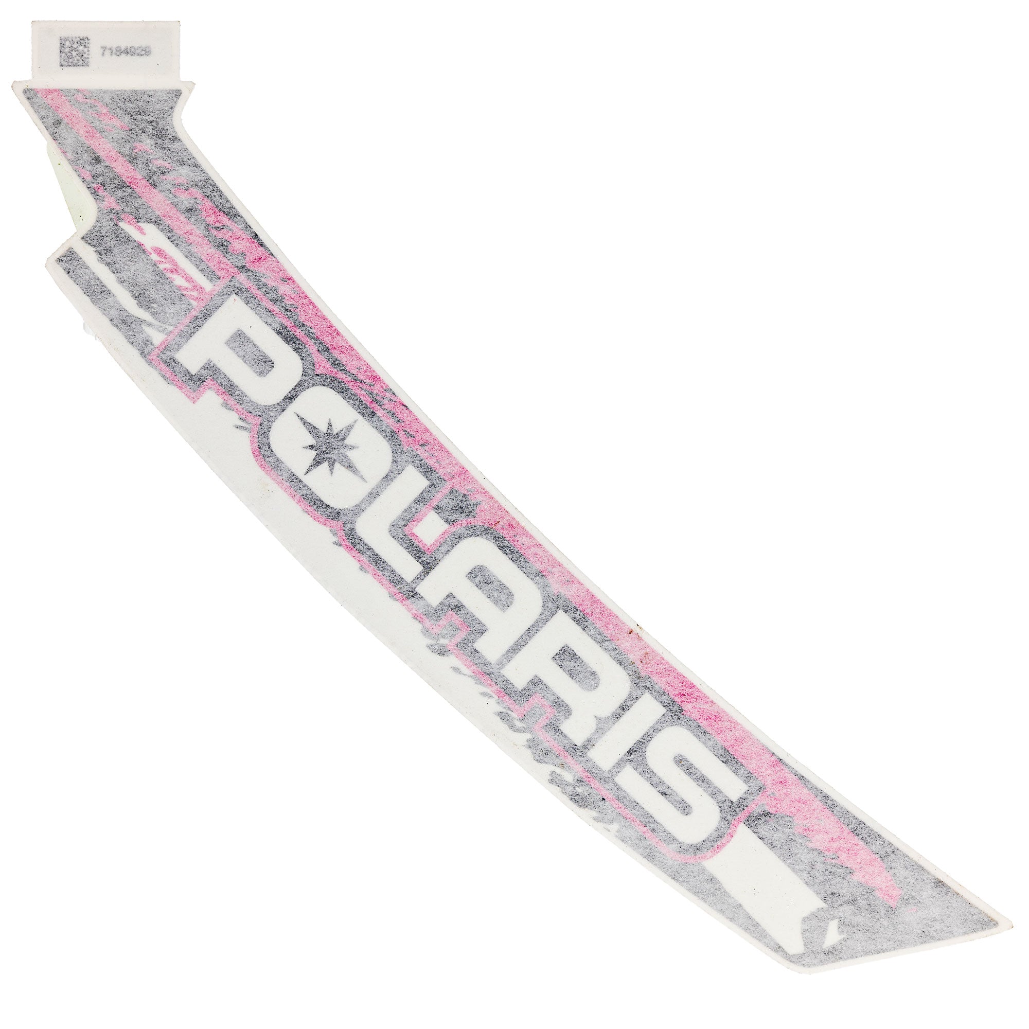 Polaris 7184929 Pink Front Left Hand Polaris Cover Decal Outlaw 110 2017-2023