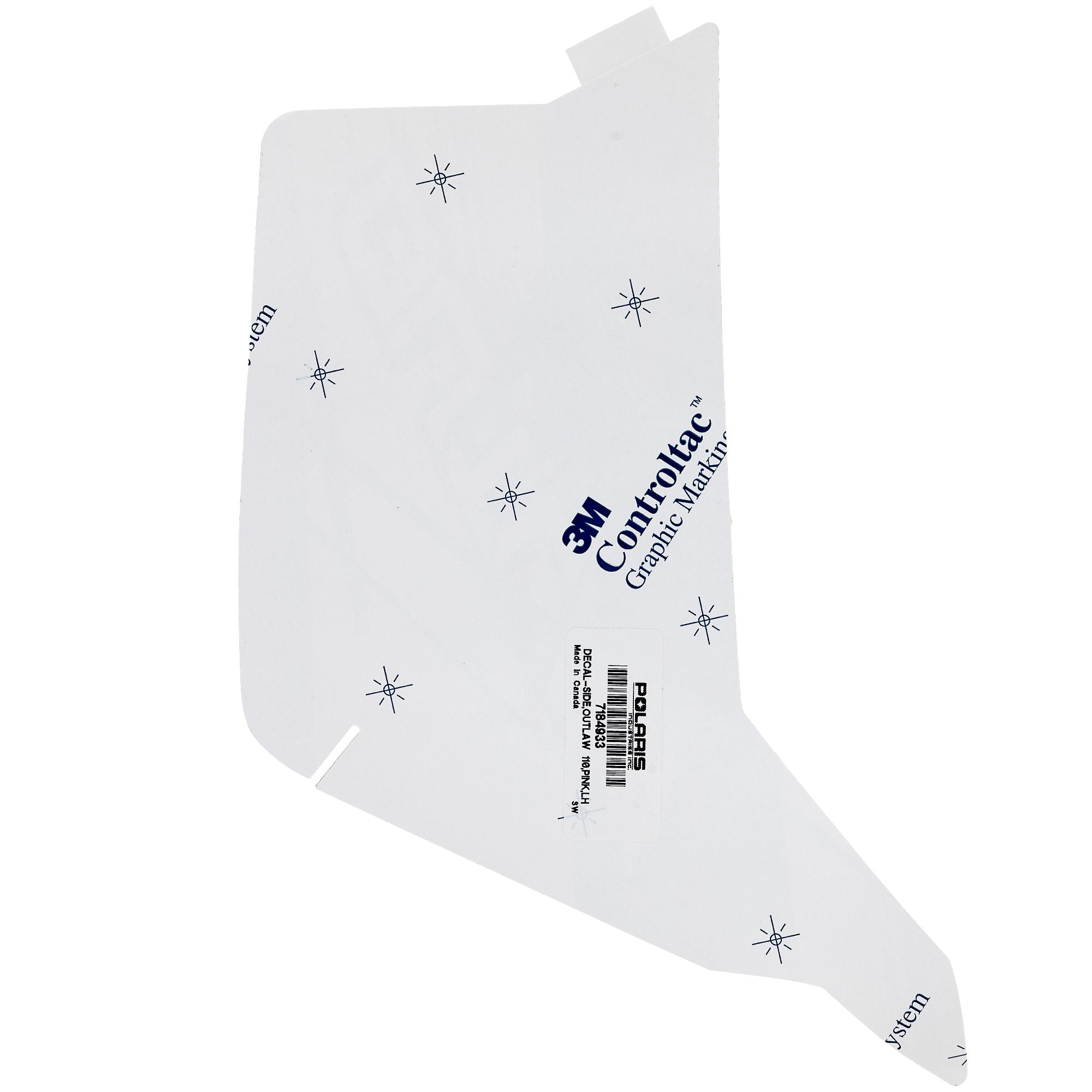 Genuine OEM Polaris Decal Outlaw 7184933
