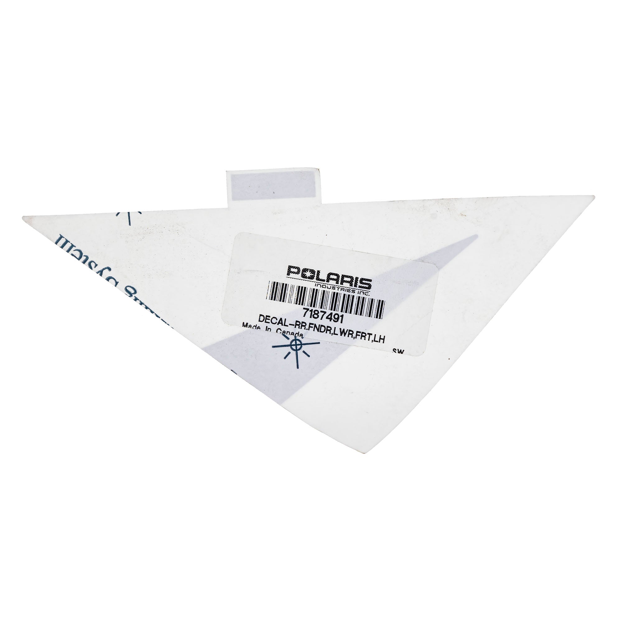 Genuine OEM Polaris Decal RZR 7187491