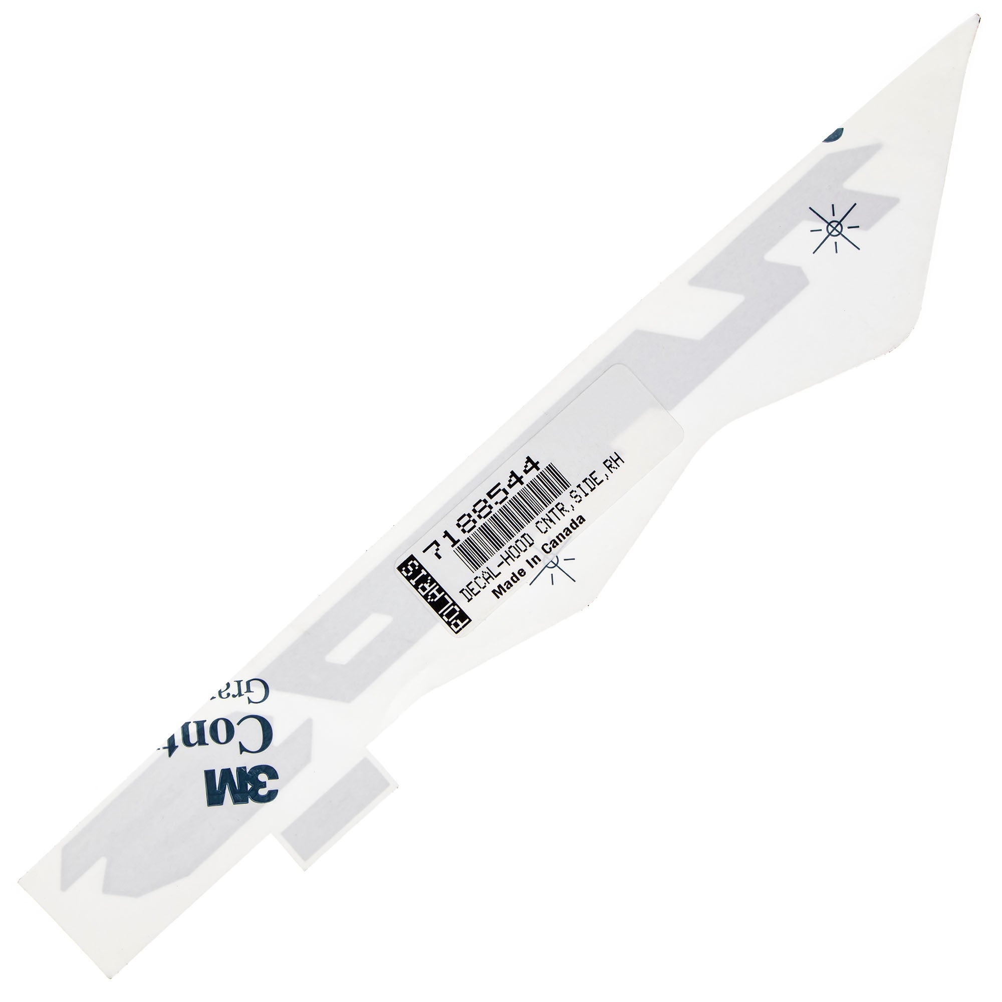 Genuine OEM Polaris Decal RZR 7188544