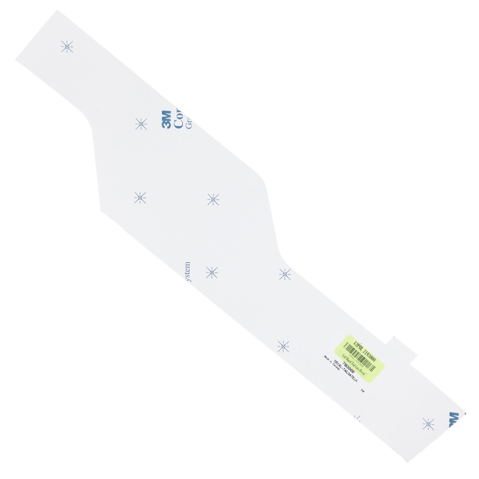 Polaris 7193000 Left Hand Tailgate Decal Ranger XP EPS Winter Ultimate 1000