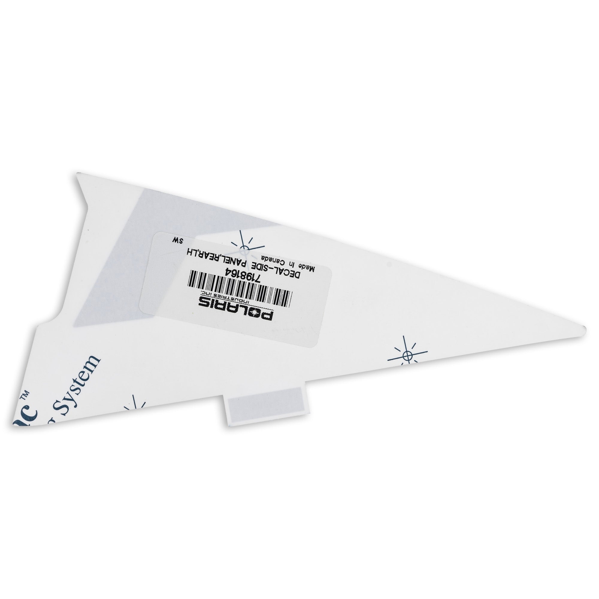 Polaris 7193849 Left Hand Side Panel Trim Decal Switchback XC Assault