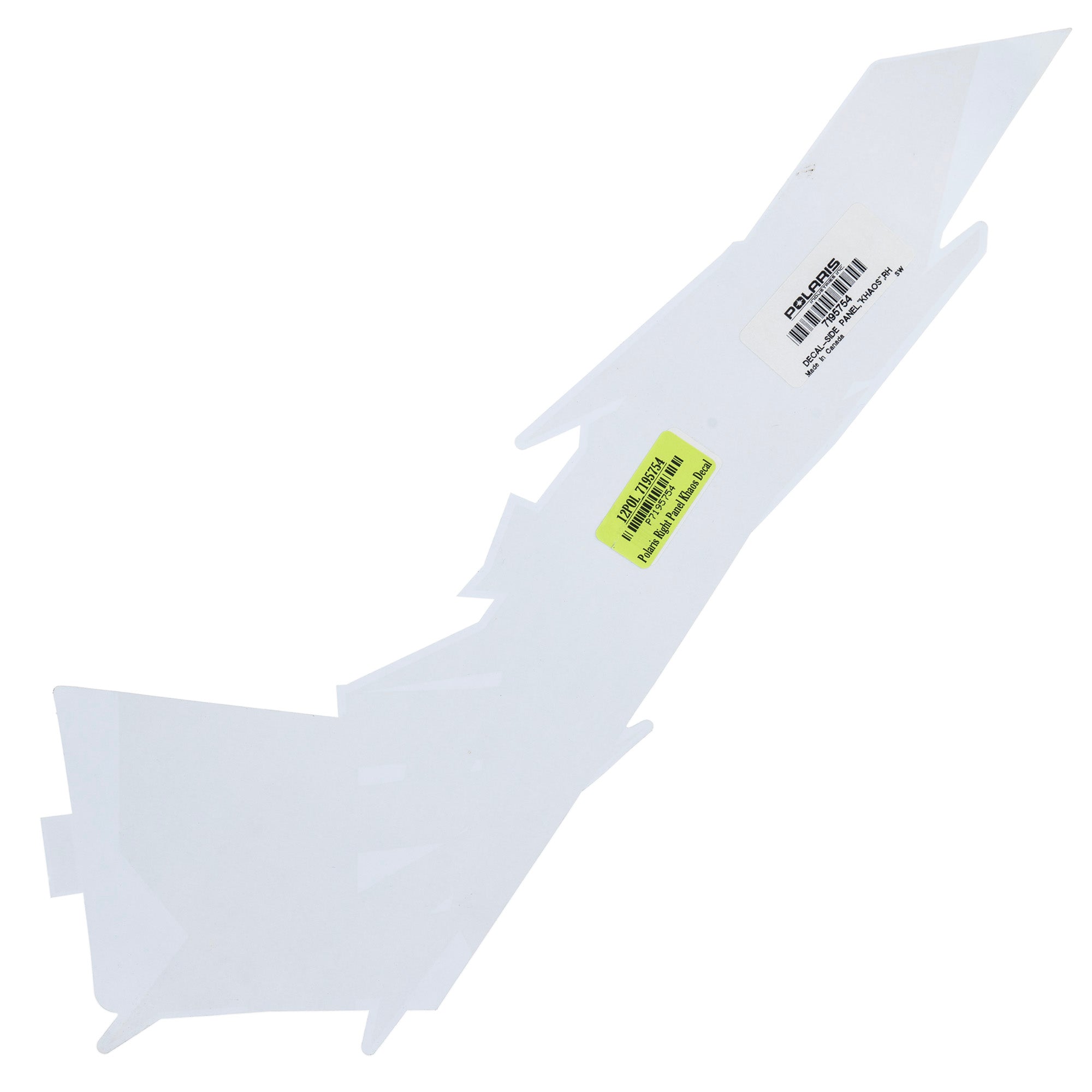 Polaris 7195754 Right Panel Khaos Decal