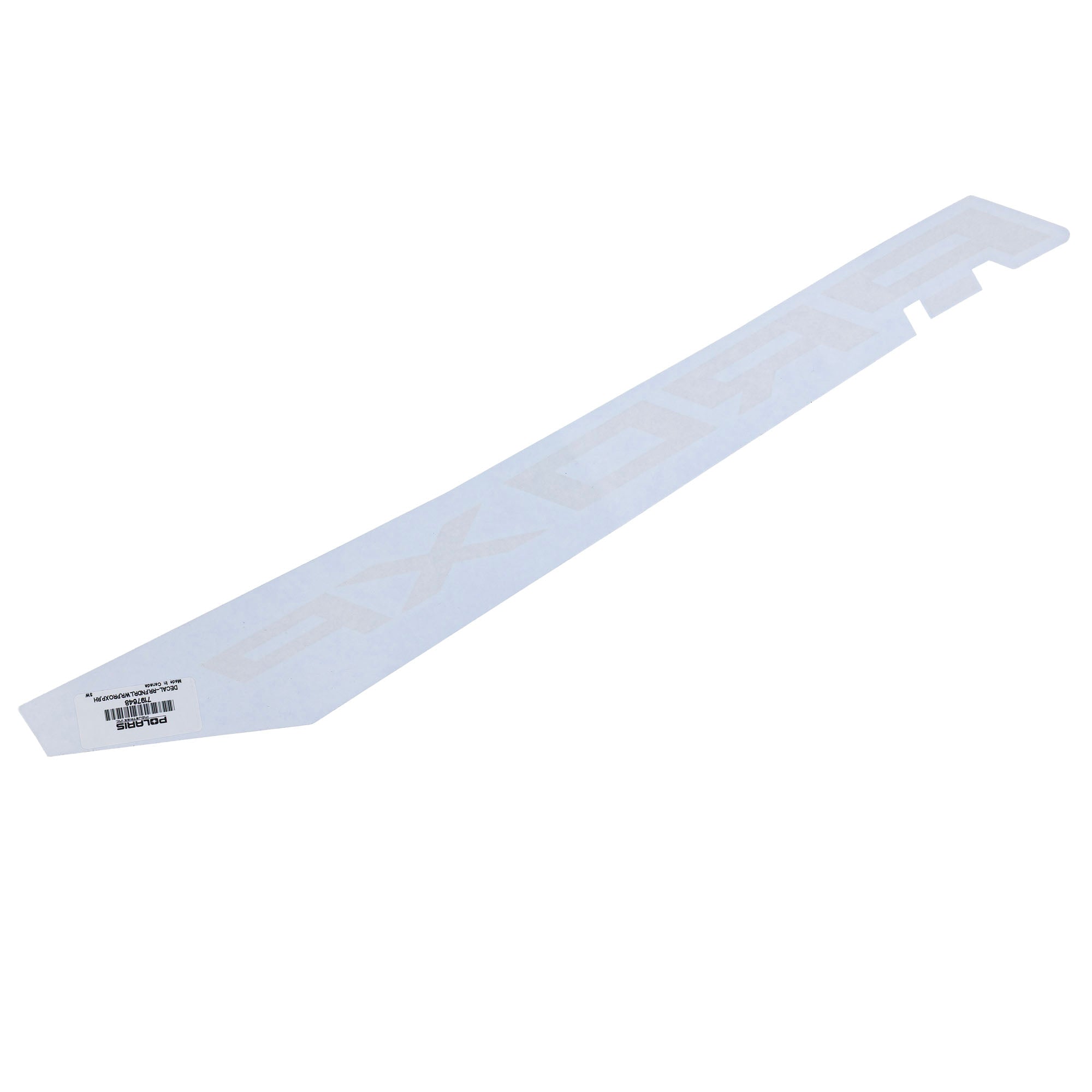 Polaris 7197648 Right Hand Decal-Rr.Fndr Lwr Proxp RZR XP Sport EPS Pro 4