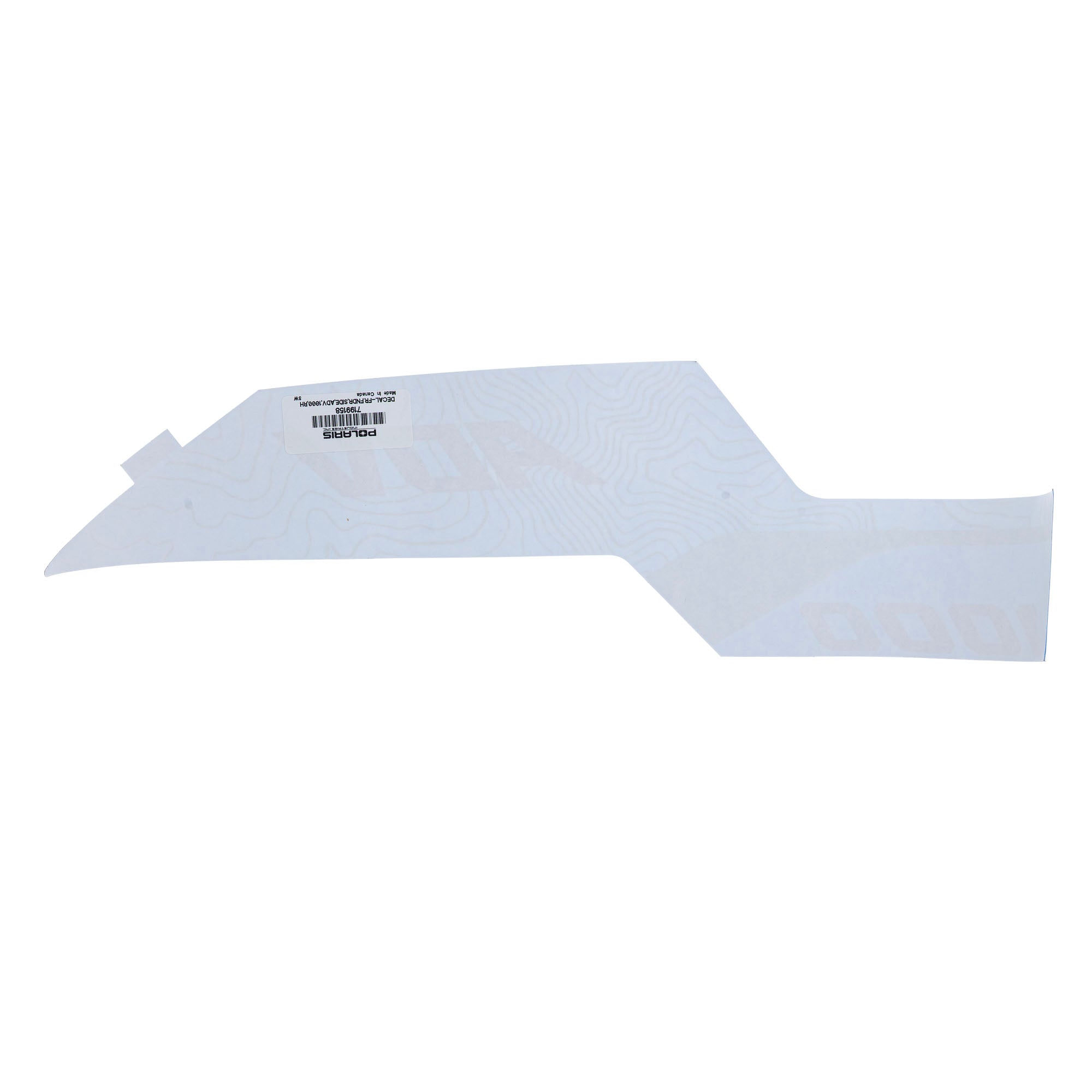 Polaris 7199158 Right Hand Decal-Fr.Fndr Side Adv 1000 Xpedition EPS Ultimate