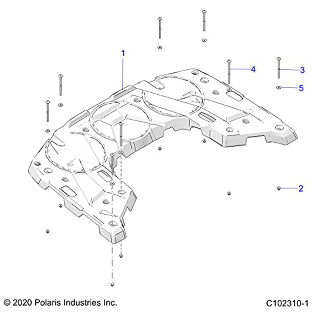Polaris 7527846 Screw Sportsman 570 450 7521339 2021-2025