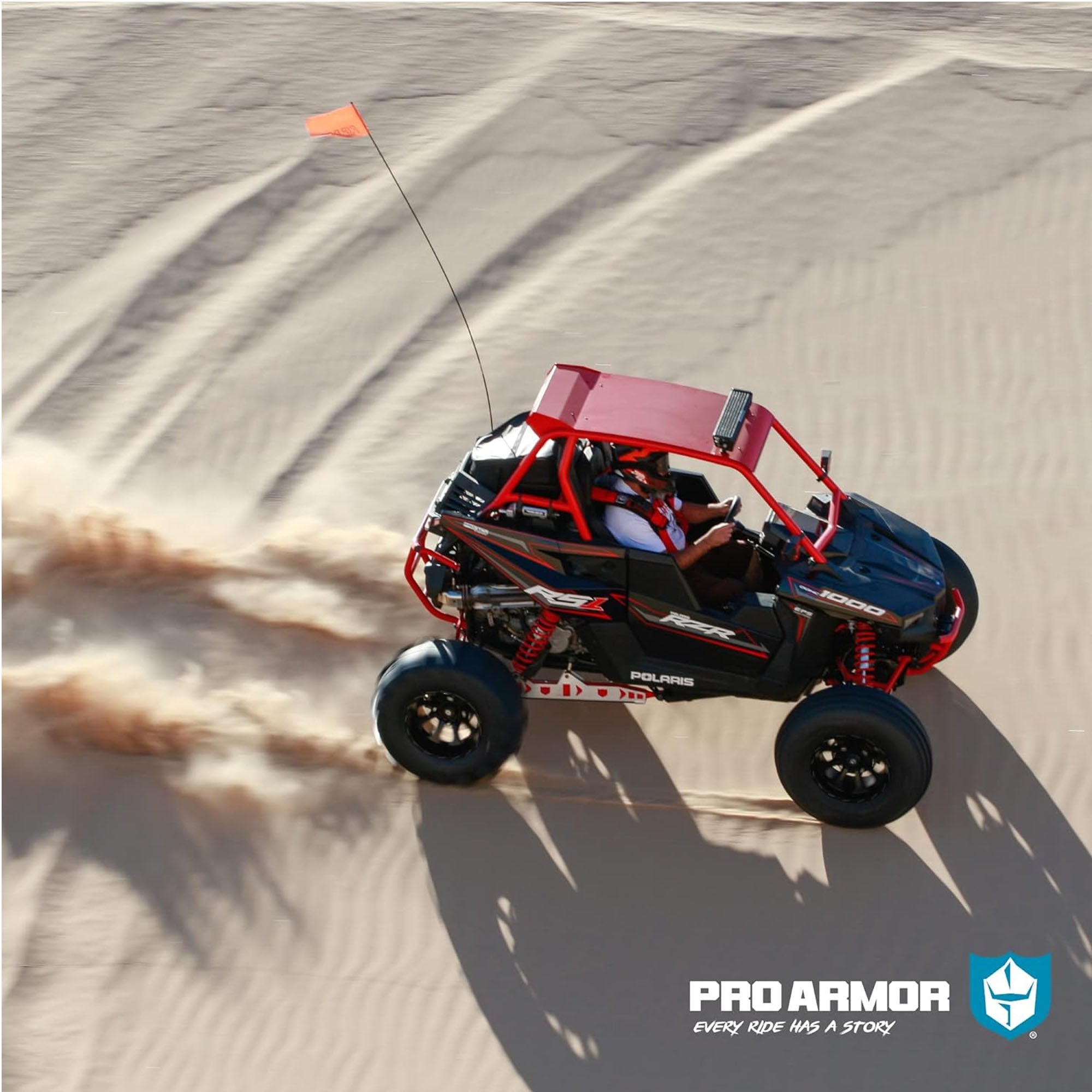 Polaris A16UH349BU Passenger Side 4Pnt Auto Buck Blu