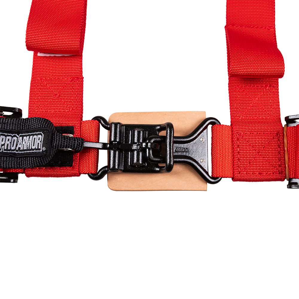 Pro Armor Red Seat Belt 4 Point 2" Harness A114220RD
