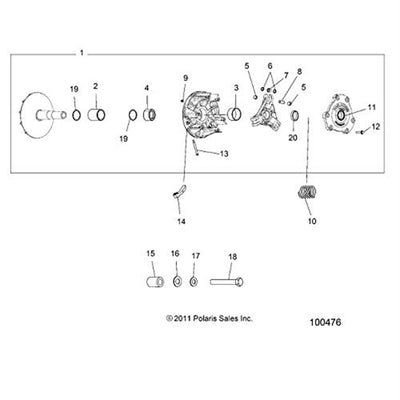 Polaris Shift Weight 1323575