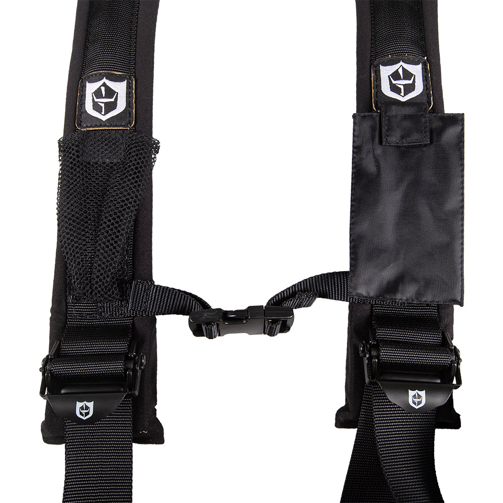 Pro Armor A114220 P151100 4-Point Harness 2" Sewn-in Pads w Bypass Clip 2014-2019 Polaris