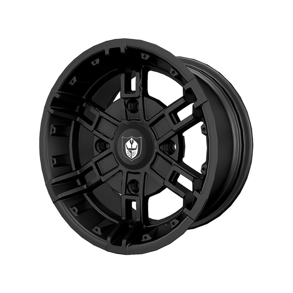 Pro Armor Front Matte Black Buckle R14 Wheel 1522544-458