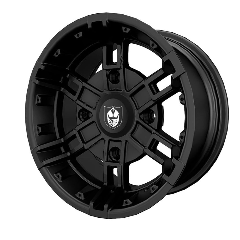 Pro Armor Rear Matte Black Buckle R14 Wheel 1522545-458
