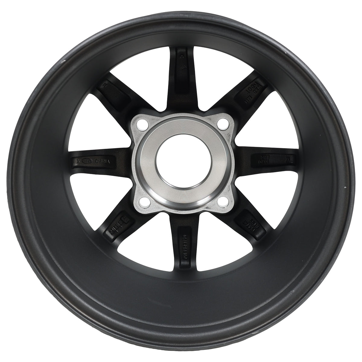 Polaris Matte Flash Black Cast 15" Rim 1523150-744 1000 4 2018-2026