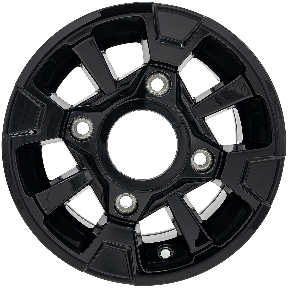 Polaris Black Front Rim 12X6 AL 26.2OFST 1523292-266