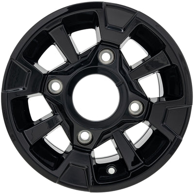 Polaris Black Front Rim 12X6 AL 26.2OFST 1523292-266