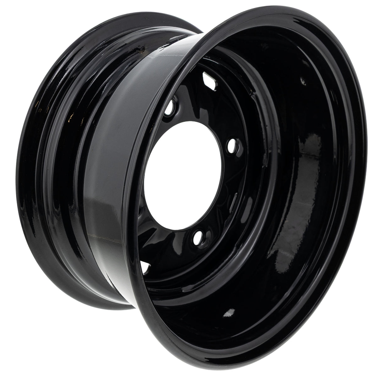 Polaris Gloss Black 12X6 Rim 1523395-067 4000G 4000D 2WD 2000G 2000D