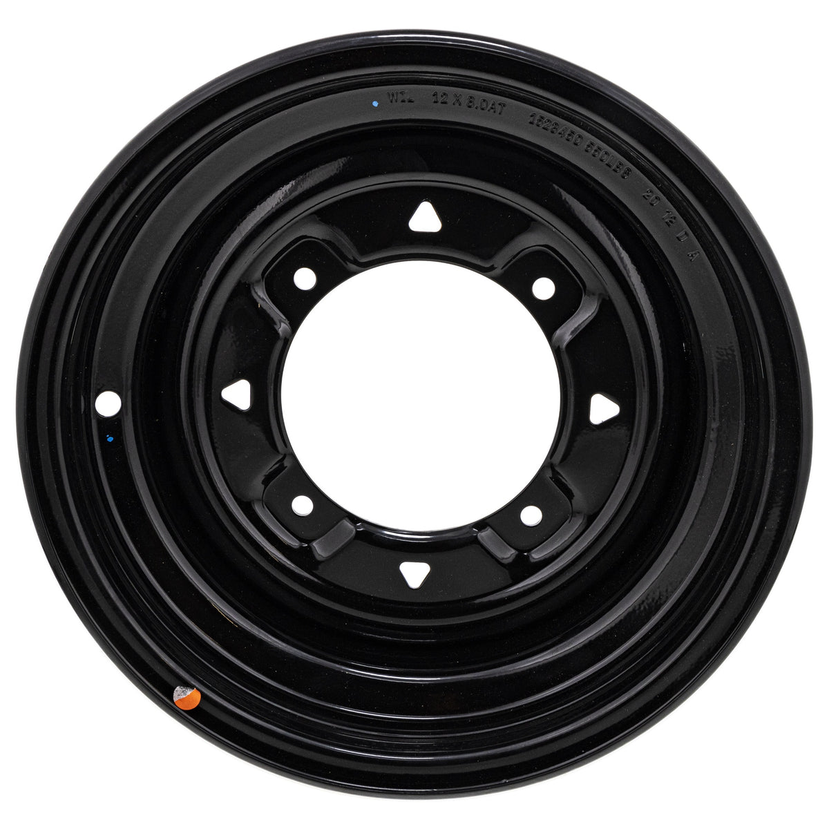 Polaris Gloss Black Rear 12X8 Rim 1523450-067