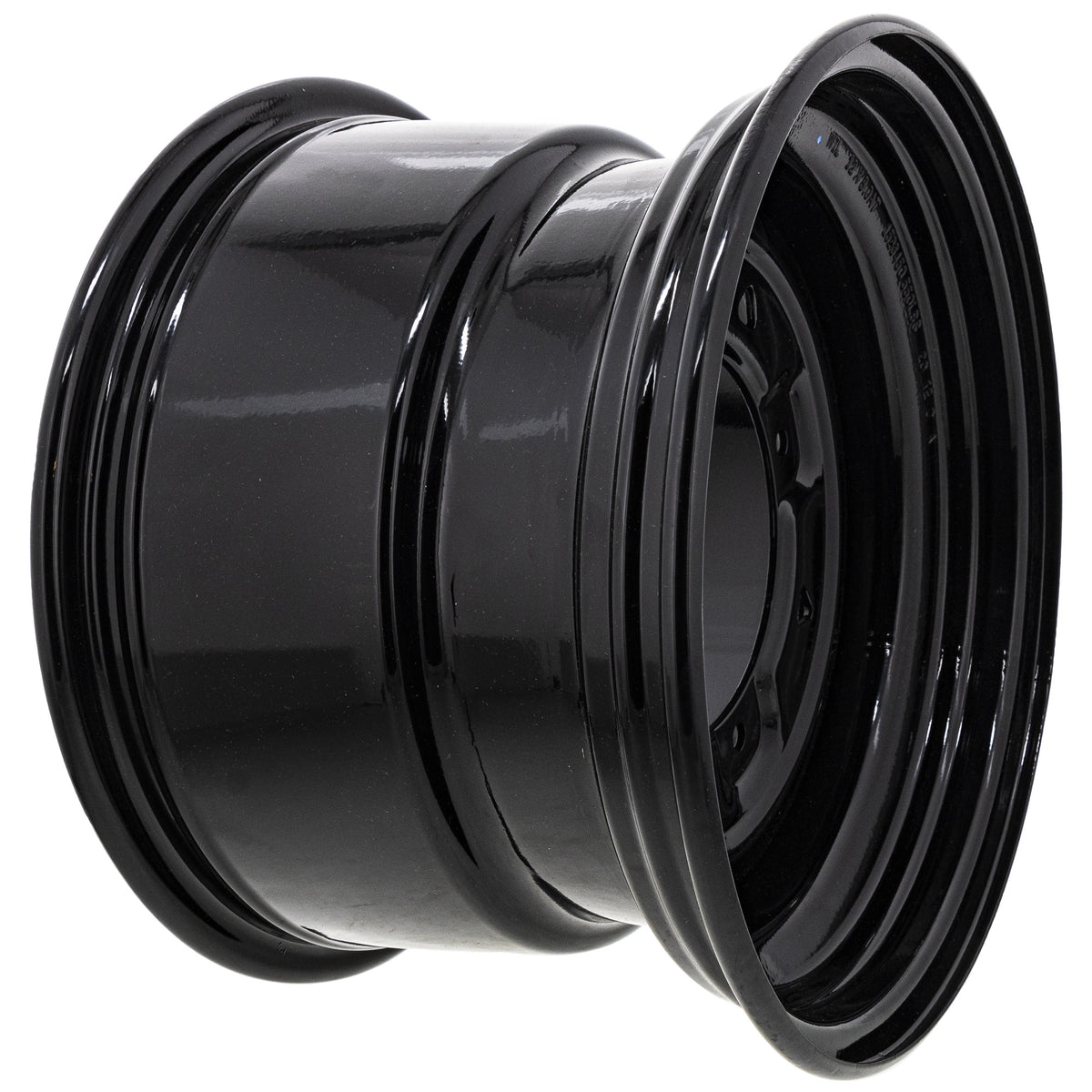 Polaris Gloss Black Rear 12X8 Rim 1523450-067 alternate view