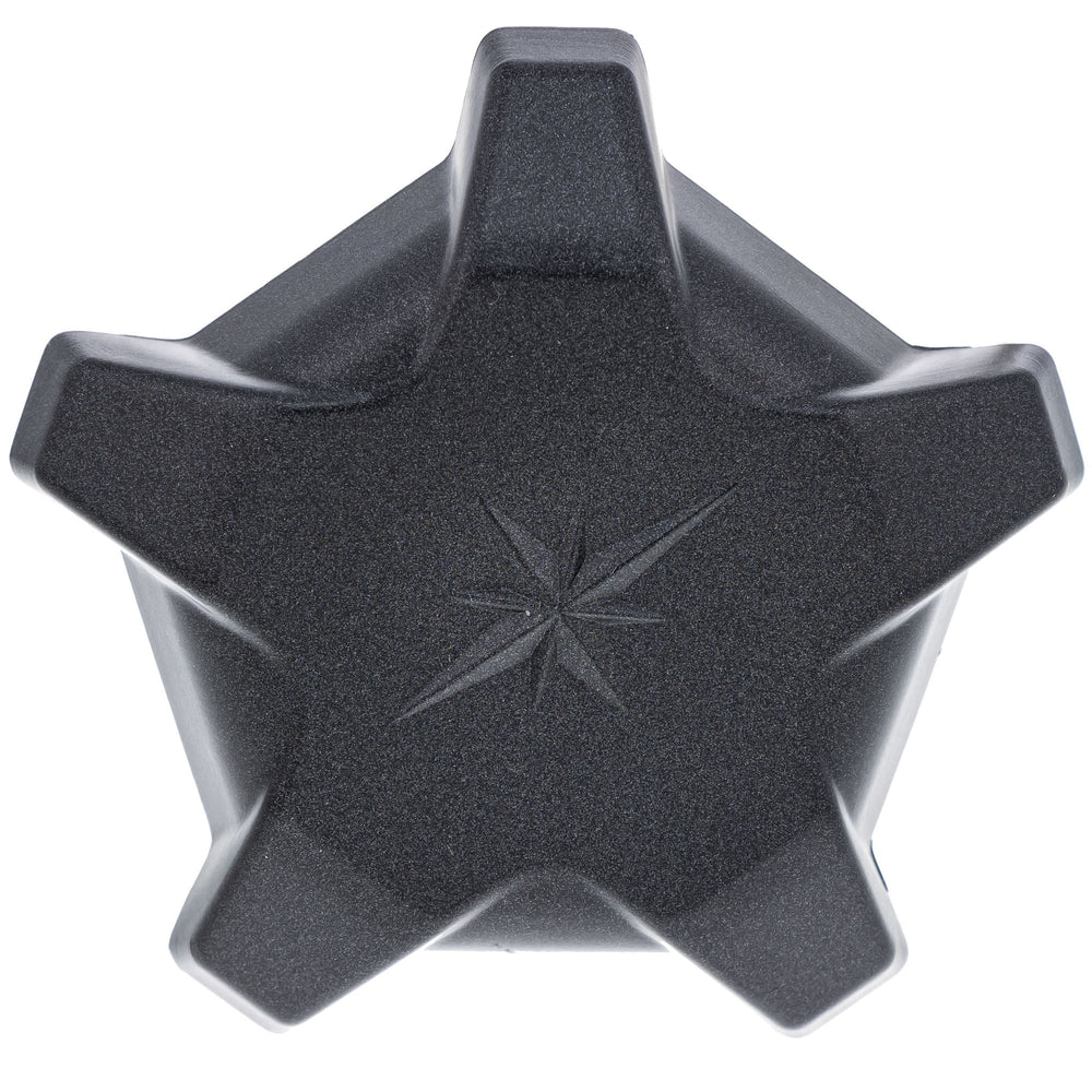 Polaris Matte Flash Black 5 Lug Rim Cap 1523842-744