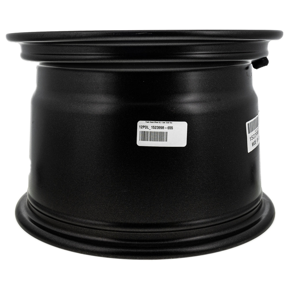 Polaris Flash Black Offset 50.1 Cast 12x8 Rim 1523998-655
