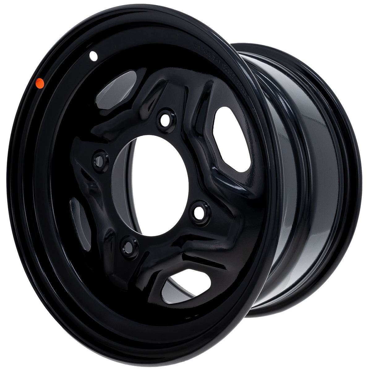 Polaris Rear Rim 14X8 Black 1525358-067 alternate view
