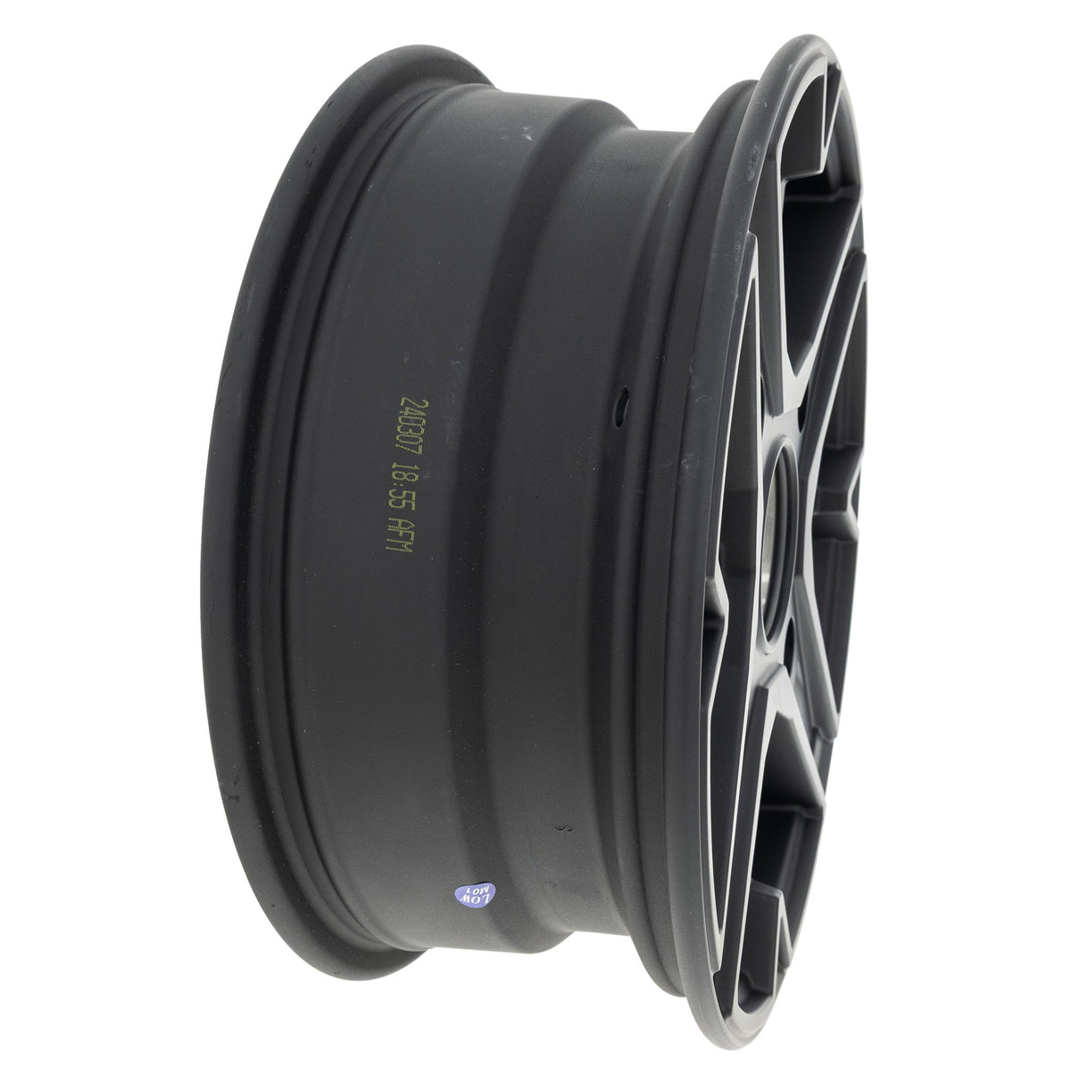 Polaris Front Rim 14X5.5 No Mach Matte Black 1525394-458 alternate view
