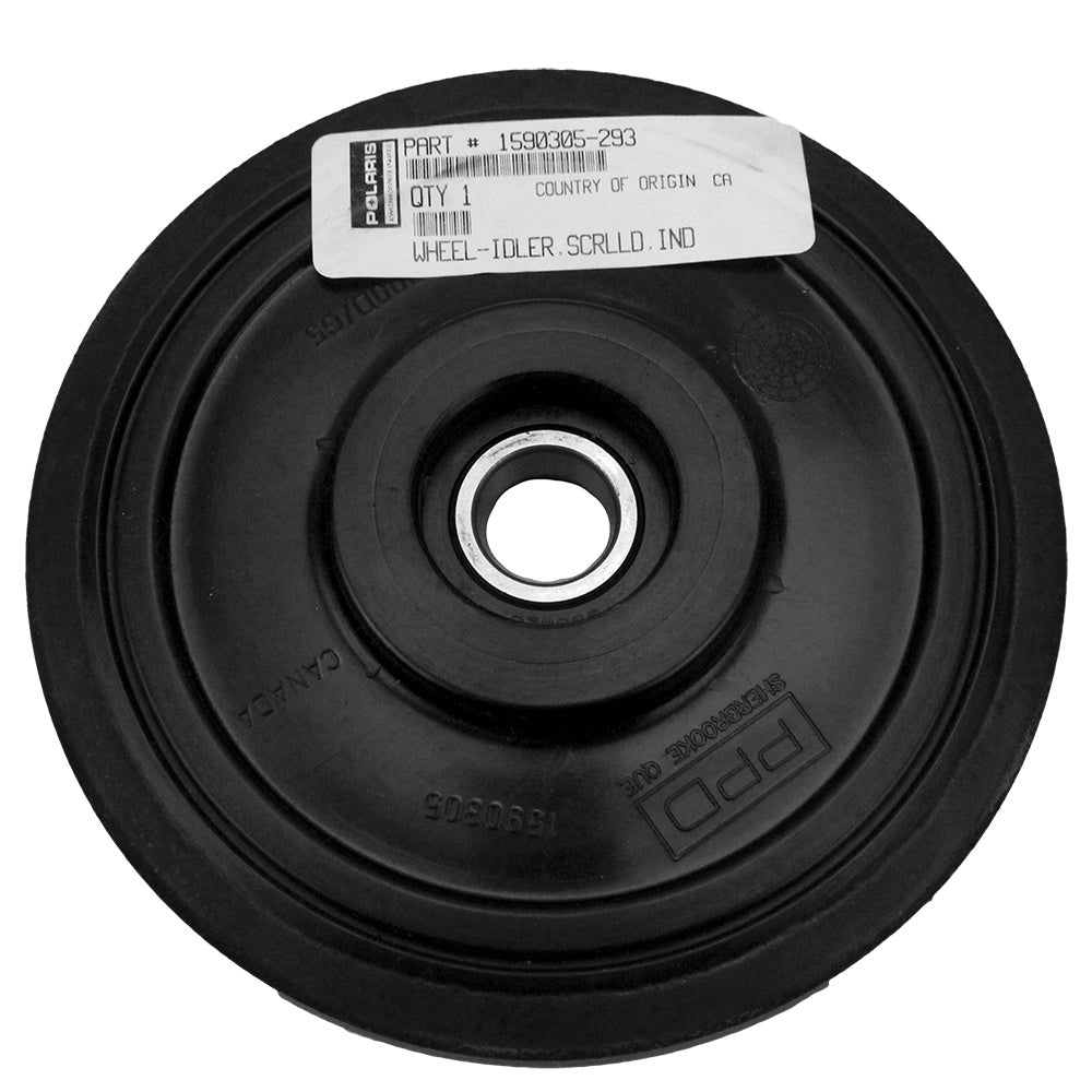 Polaris Indy Red Scrolled Idler Wheel 1590305-293
