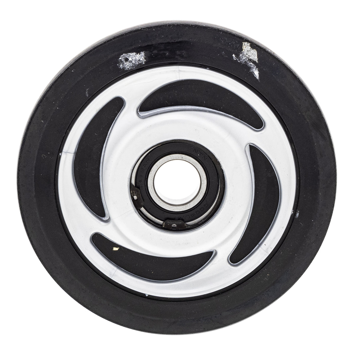 Polaris Bright Silver Metallic Scrolled Wheel 1590387-244