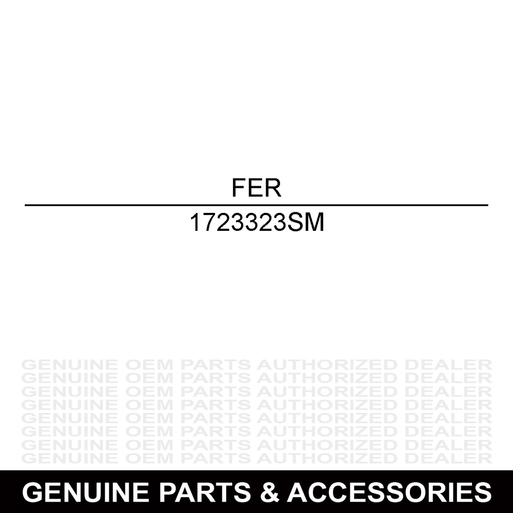Ferris CAP VINYL 1723323SM
