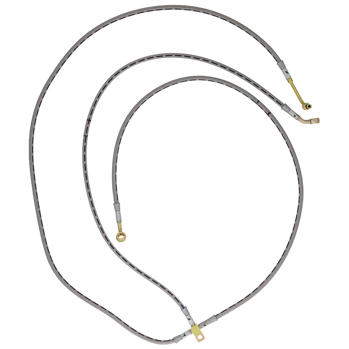 Polaris Rear Brake Line 1912204 alternate view