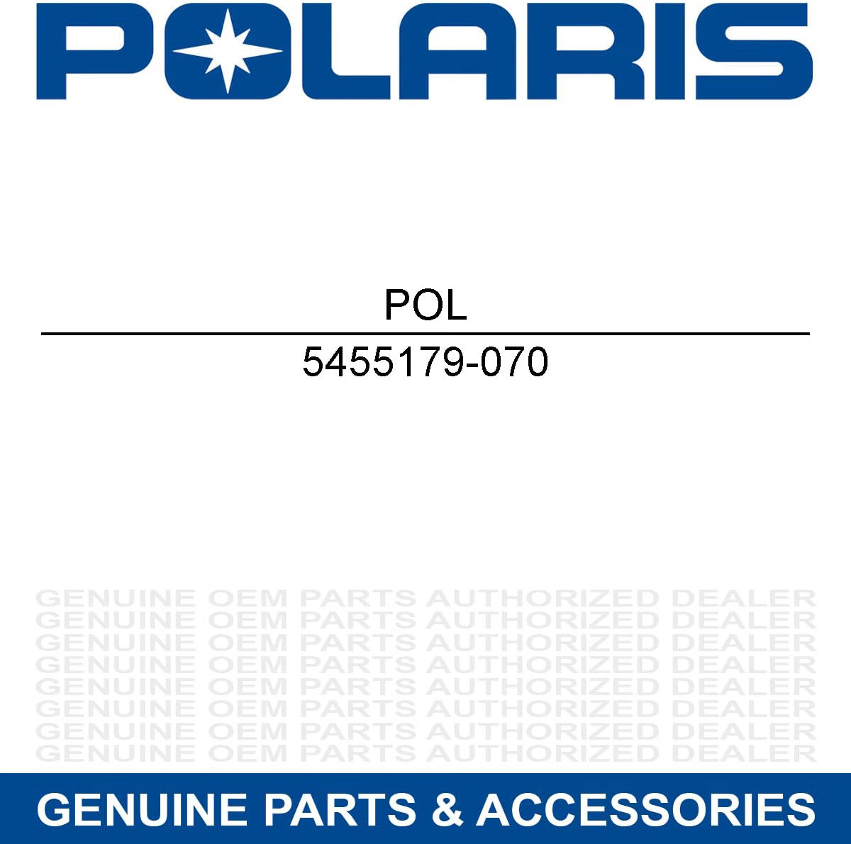 Polaris 5455179-070 Black Front Bumper RZR  XP  Turbo  S  4 2020-2025