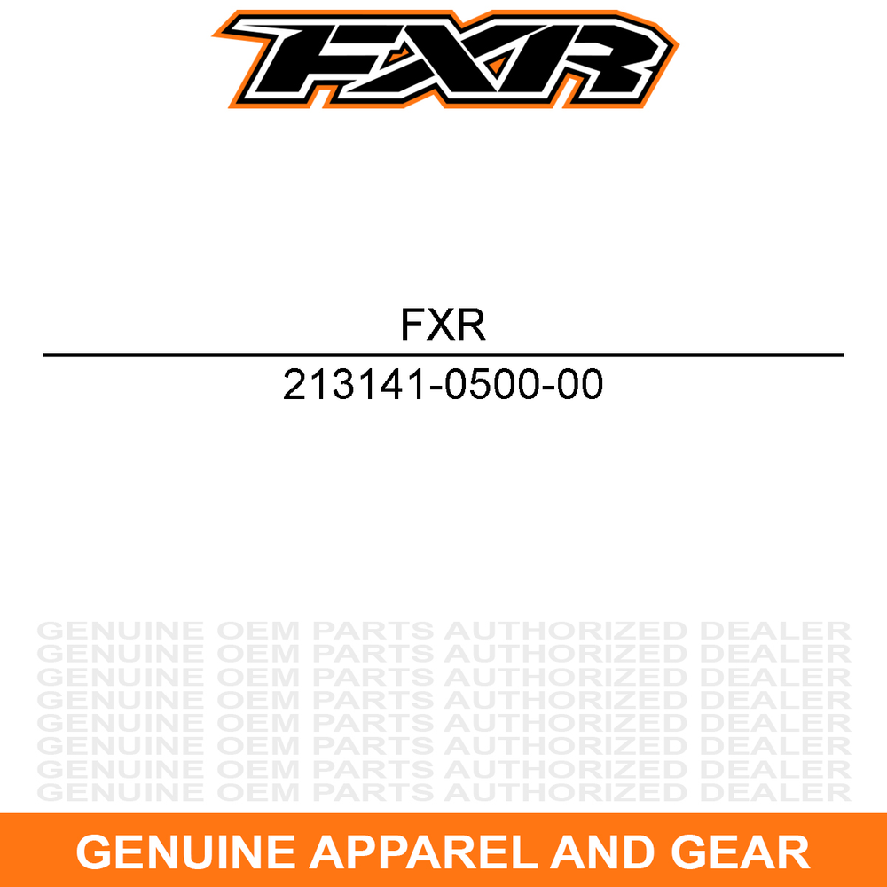 FXR Pilot Dual Replacement Lens 213141-0500-00