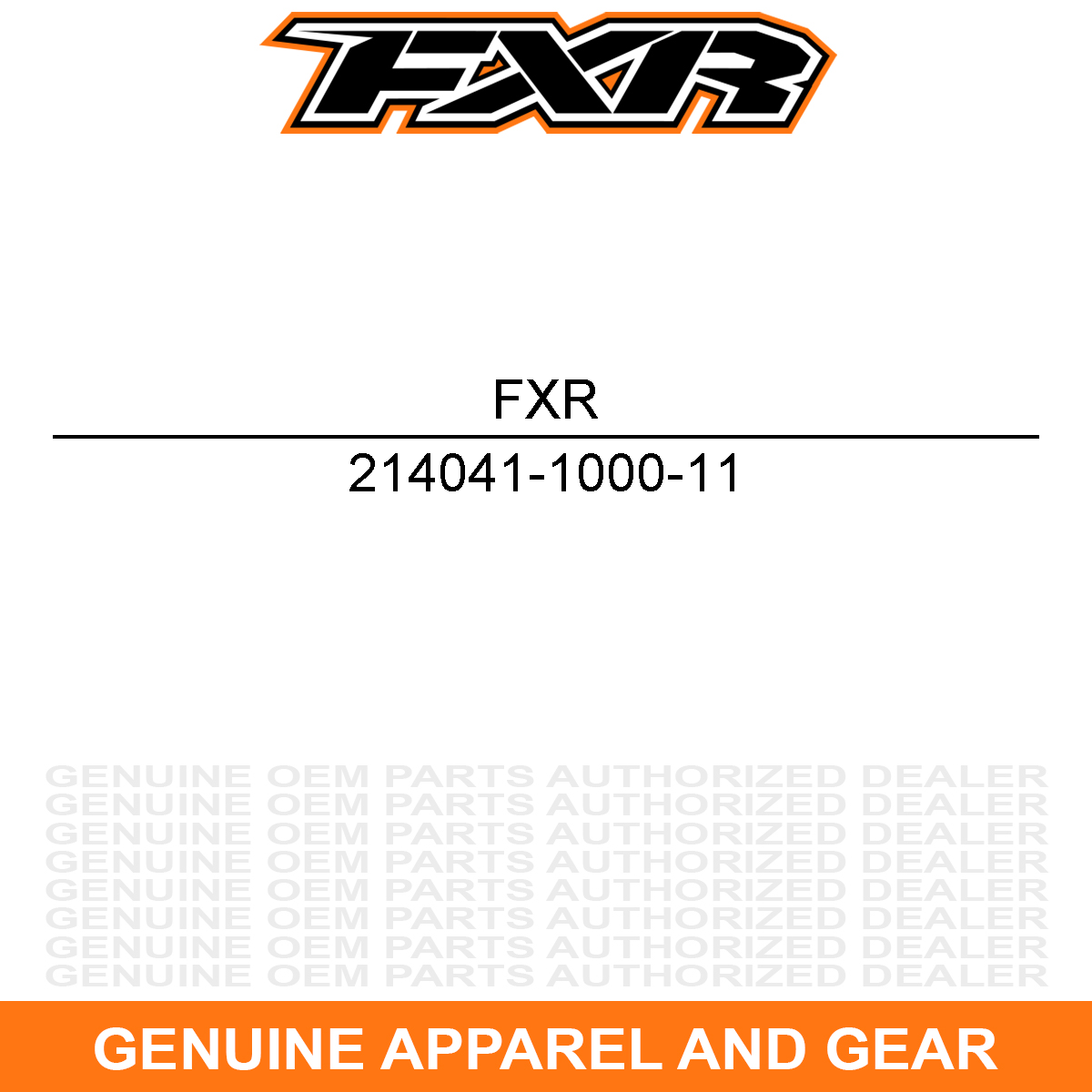 FXR FXR Core 8mm Peg 21-Black-10" w/ Plate 214041-1000-11