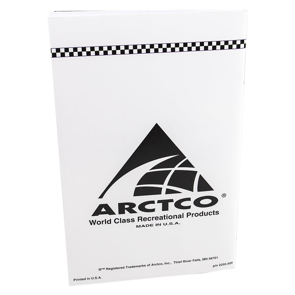 Arctic Cat Owners Manual 2255-509 alternate view