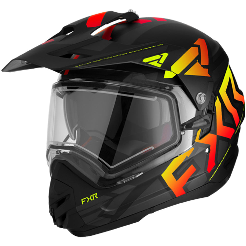 FXR Torque X Team Helmet W/ E Shield & Sun Shade
