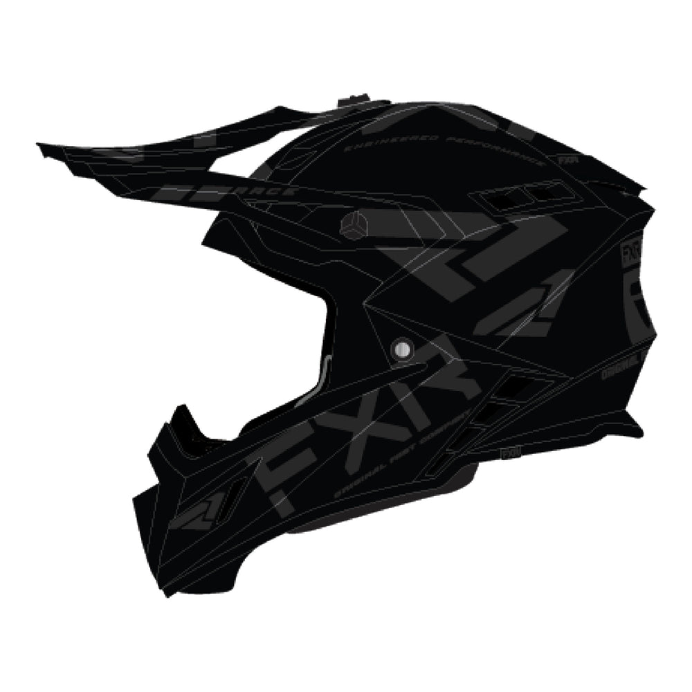 FXR Helium Prime Helmet w/ D-Ring