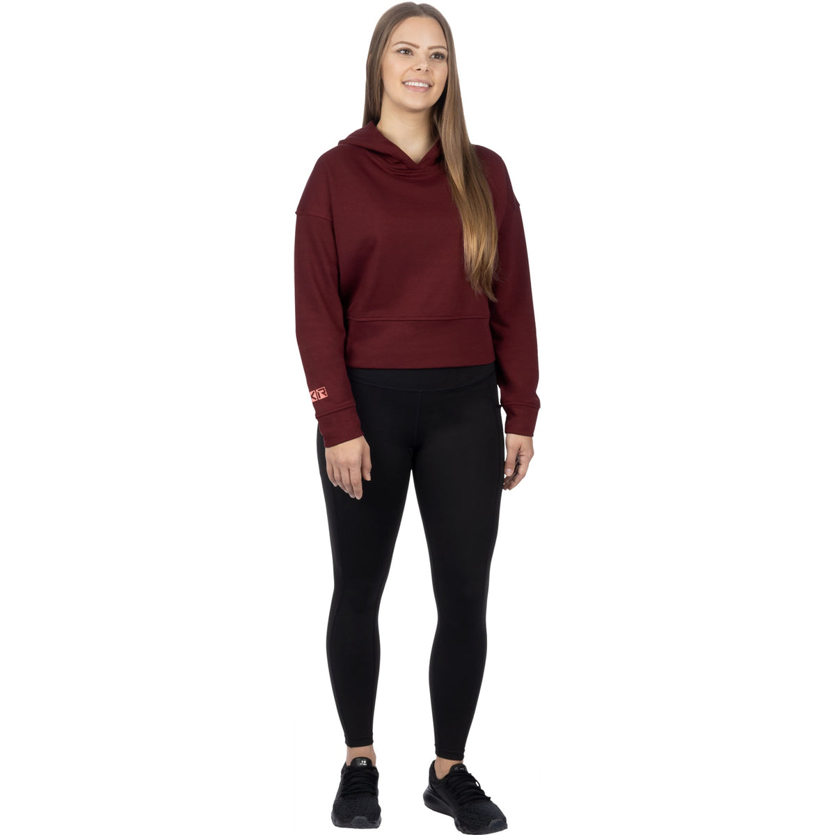 FXR Balance Cropped Pullover Hoodie