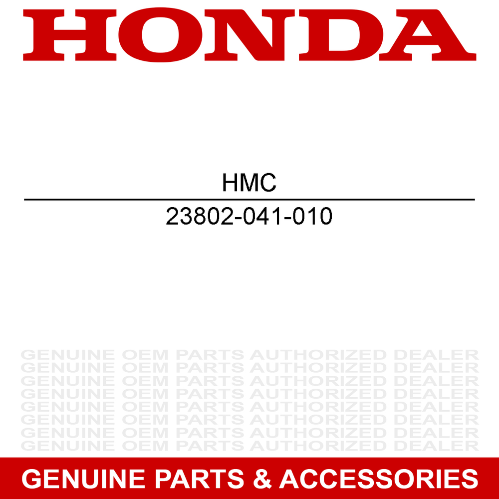 Honda Plate 23802-041-010
