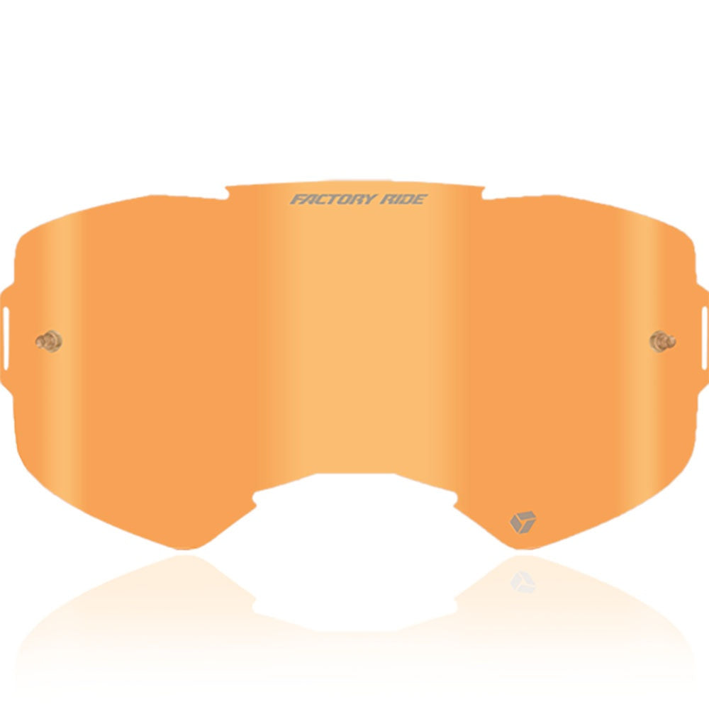 FXR 246050-3030-00 Factory Ride MX Clearidium Lens W/Pins 24-Amber