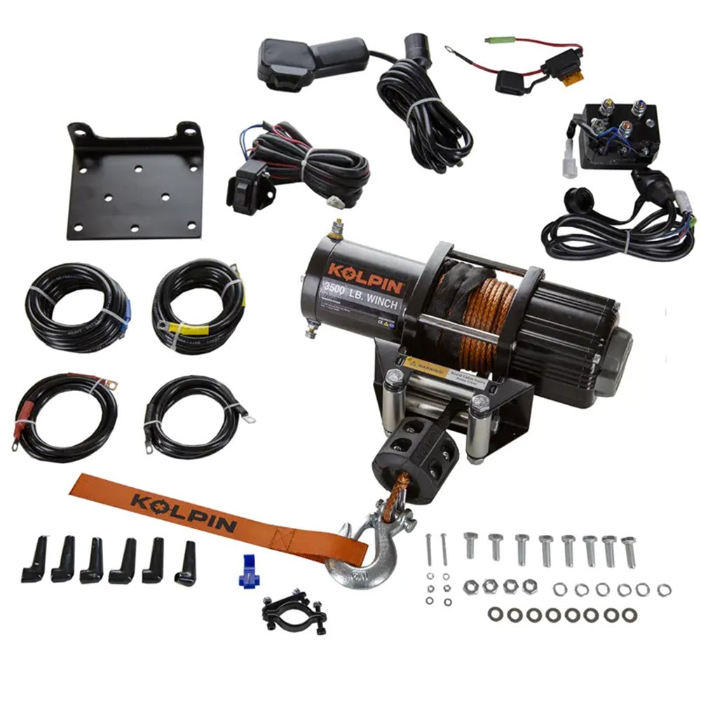 Kolpin 3500 lb Winch Kit 25-9355